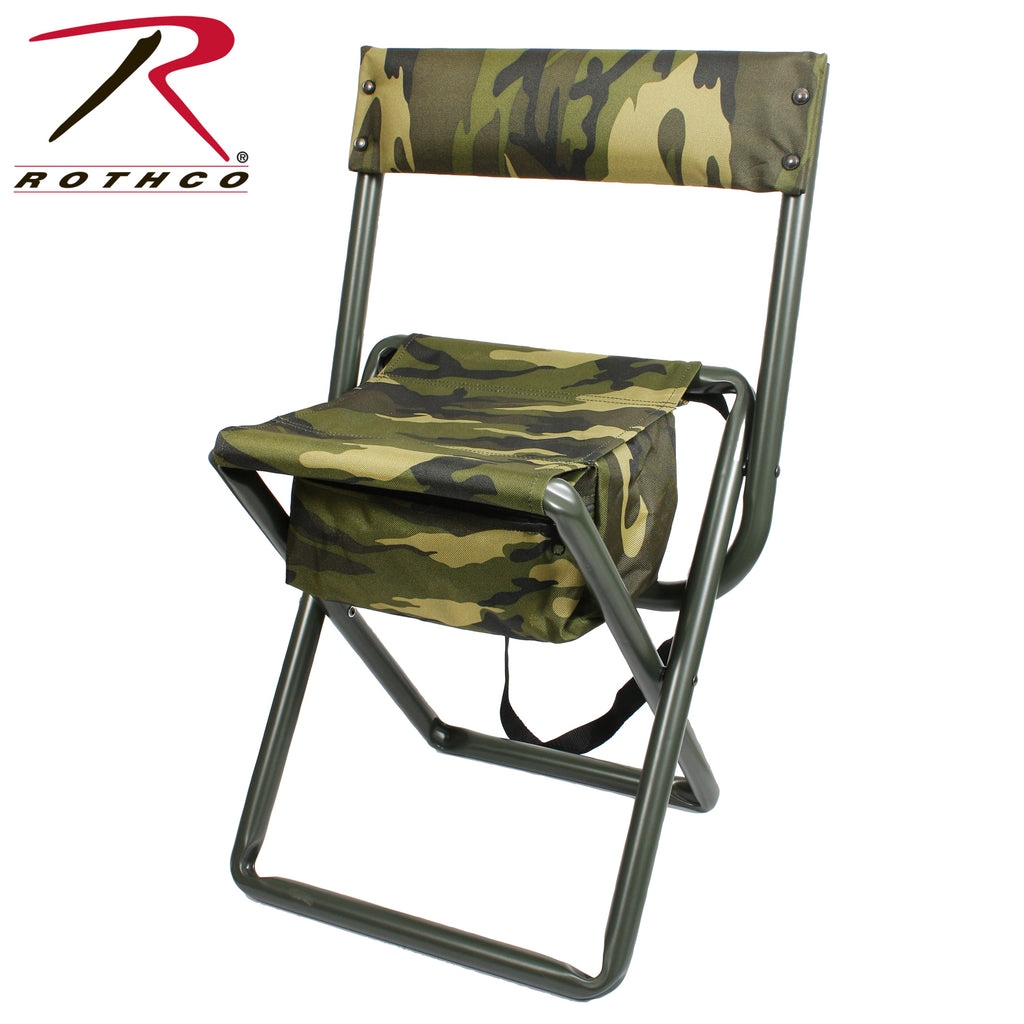 Rothco Deluxe Folding Stool With Pouch