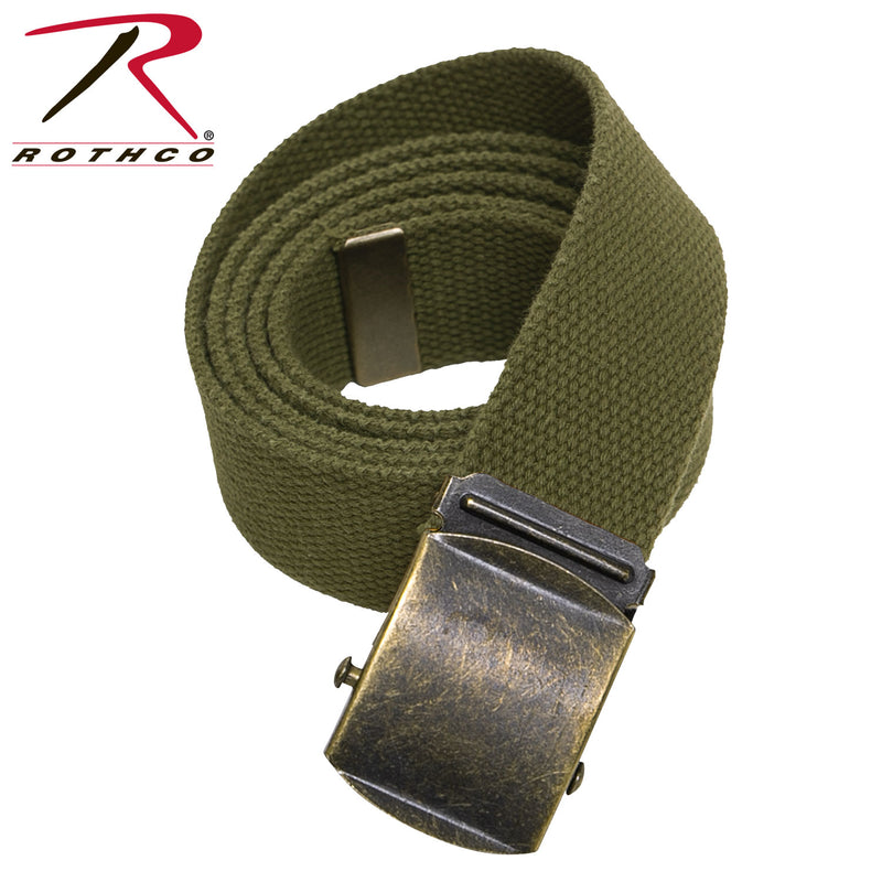 Rothco Vintage Web Belt w/ Roller Buckle