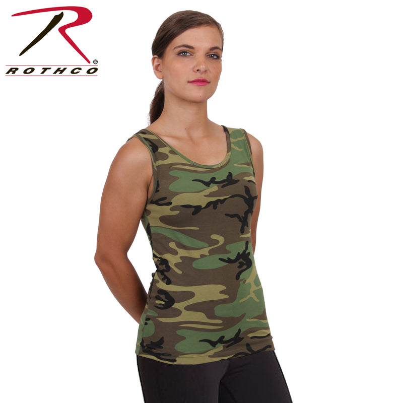 Rothco Womens Camo Stretch Tank Top