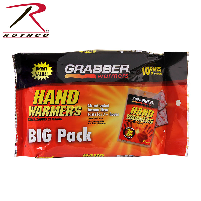 Grabber Hand Warmers - 10 Pack