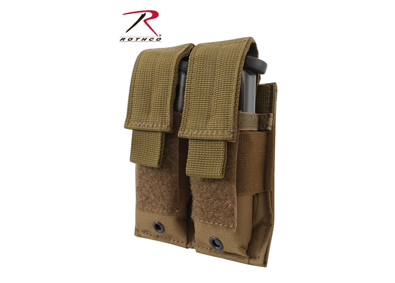Rothco Double Pistol Mag Pouch - Molle