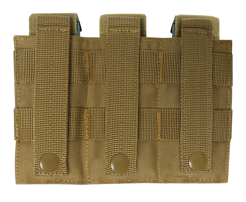 Rothco MOLLE Triple Pistol Mag Pouch