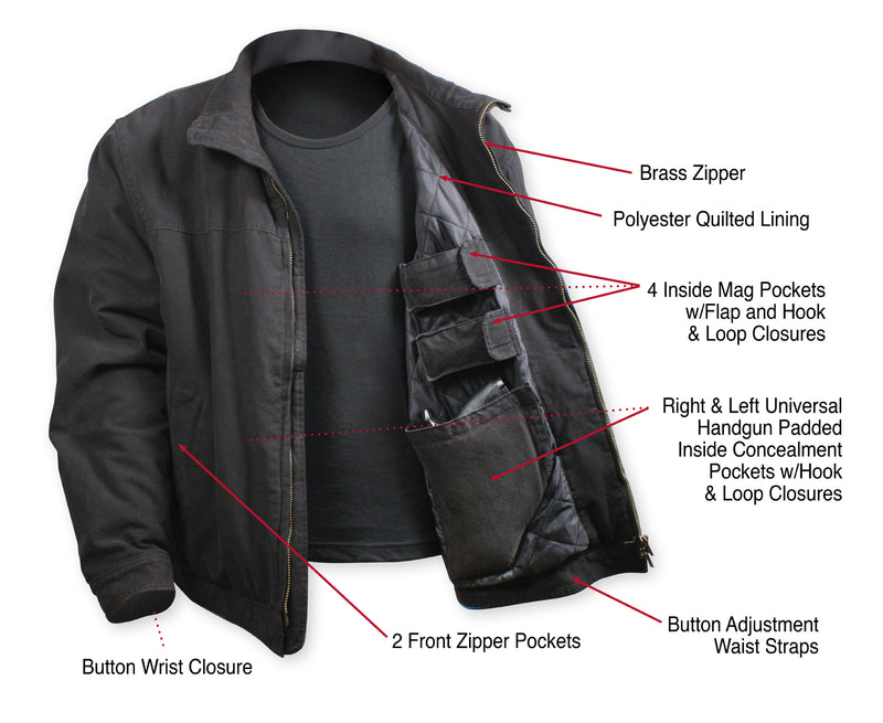 Rothco Concealed Carry 3 Season Jacket