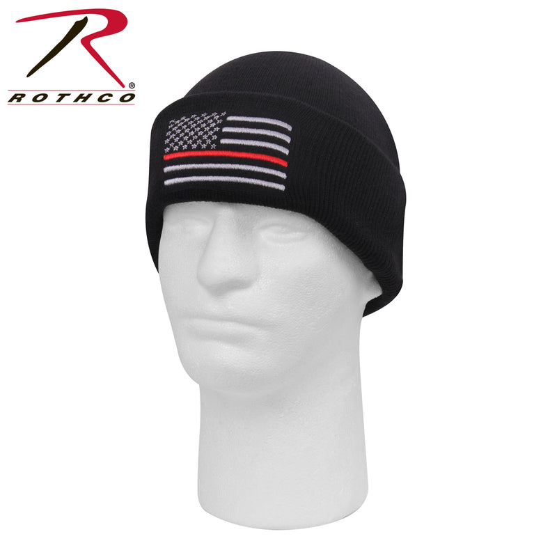 Rothco Deluxe Thin Red Line Watch Cap