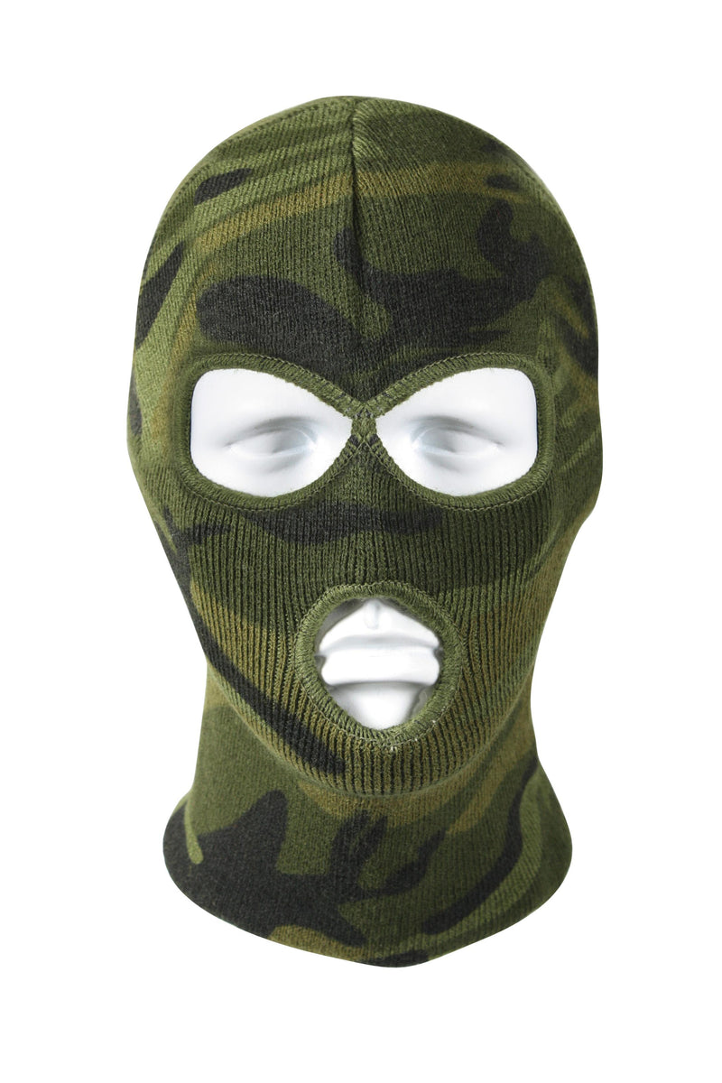 Rothco Deluxe Camo 3-Hole Face Mask