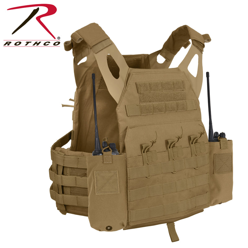 Rothco LACV (Lightweight Armor Carrier Vest) Side Radio Pouch Set