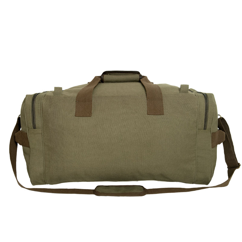 Rothco Long Journey Canvas Travel Bag - Olive Drab