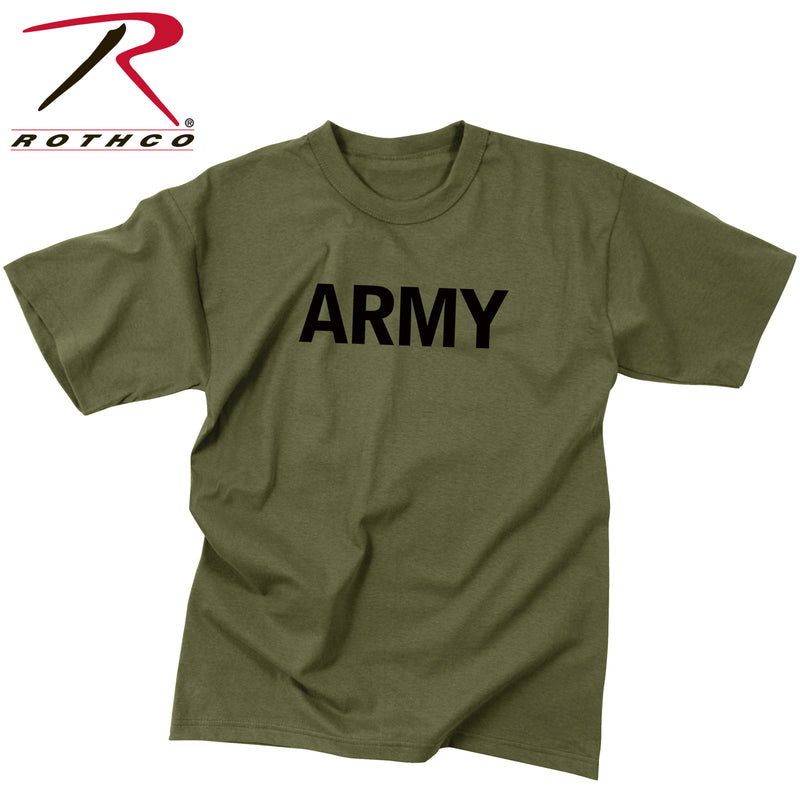 Rothco Olive Drab Military Physical Training T-Shirt