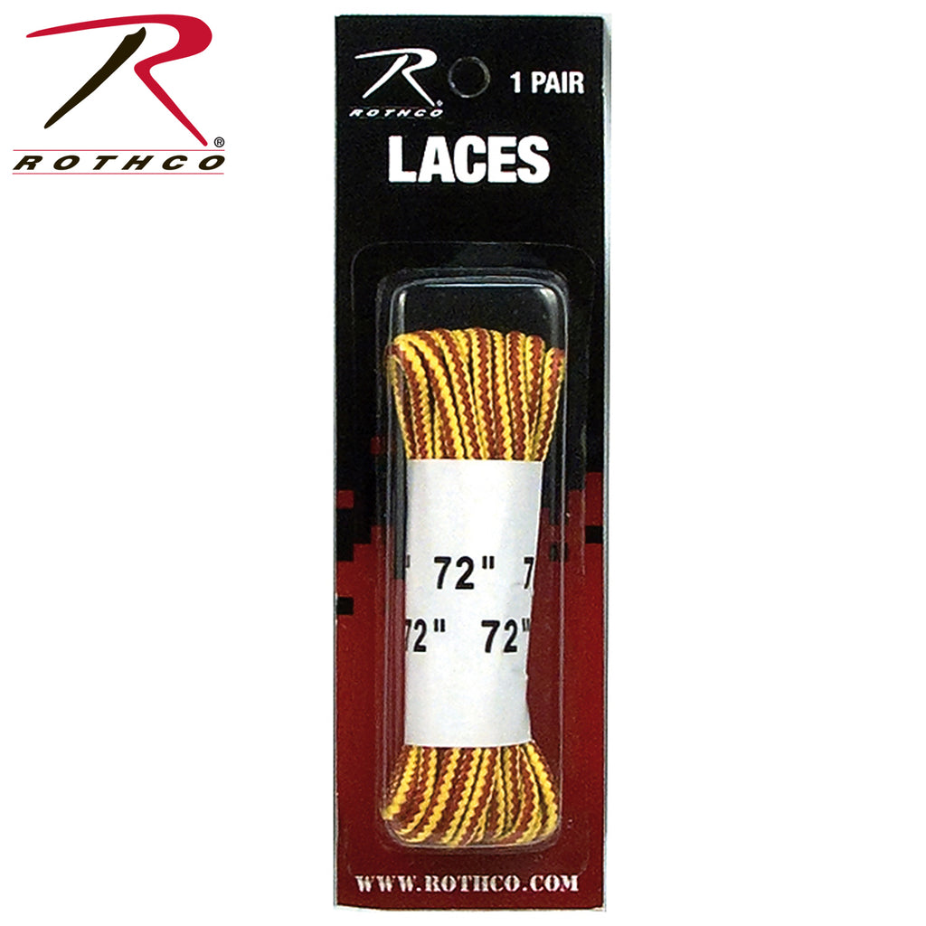 Rothco 72" Tan Nylon Work Boot Laces