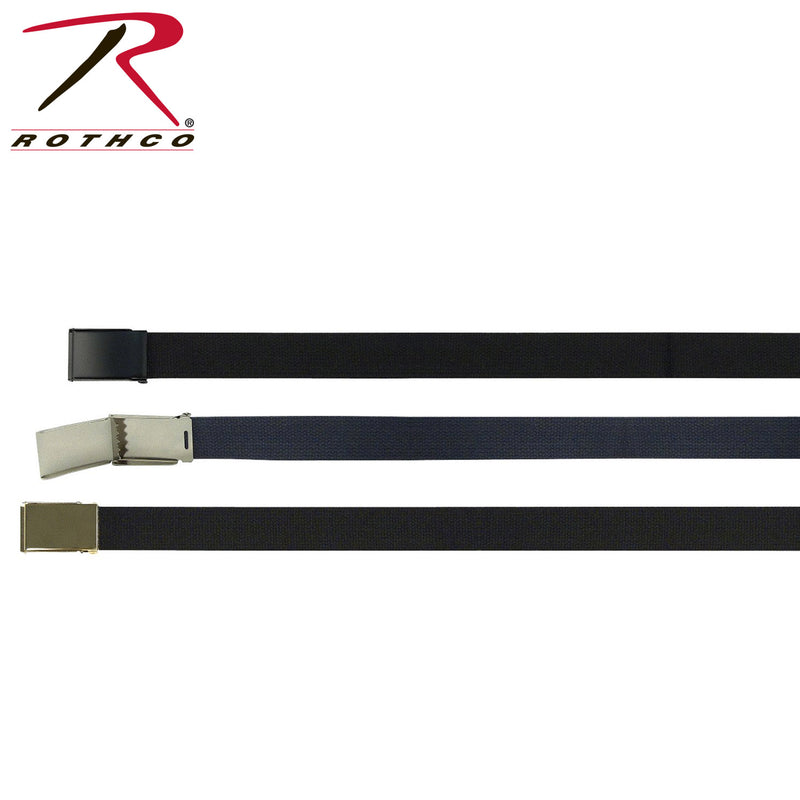 Rothco Military Web Belts With Flip Buckle
