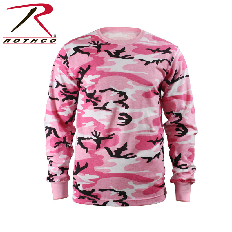 Rothco Kids Long Sleeve Camo T-shirt