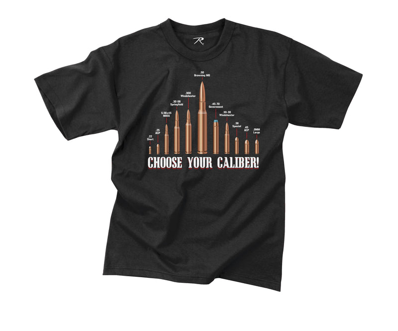 Rothco Vintage 'Choose Your Caliber' T-Shirt