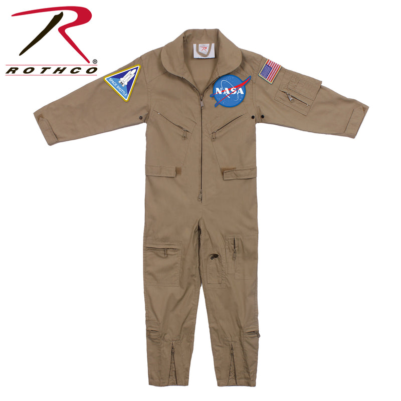 Rothco Kids NASA Flight Coveralls With Official NASA Patch