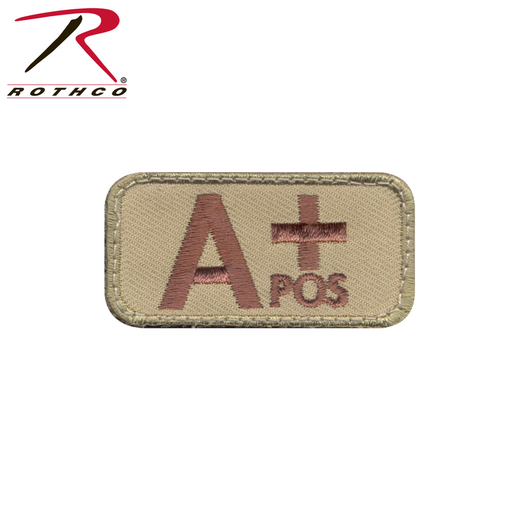 Rothco A Positive Blood Type Morale Patch