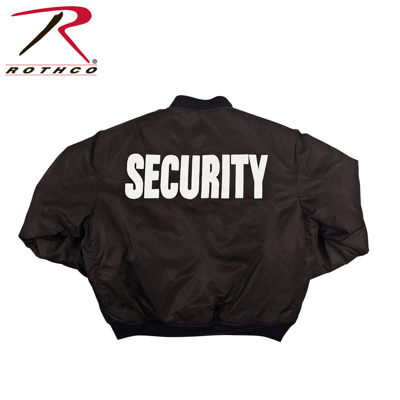 Rothco MA-1 Flight Jacket With Security Print
