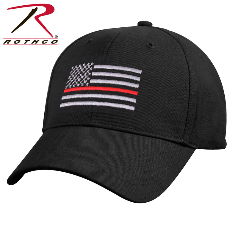 Rothco Thin Red Line Flag Low Profile Cap