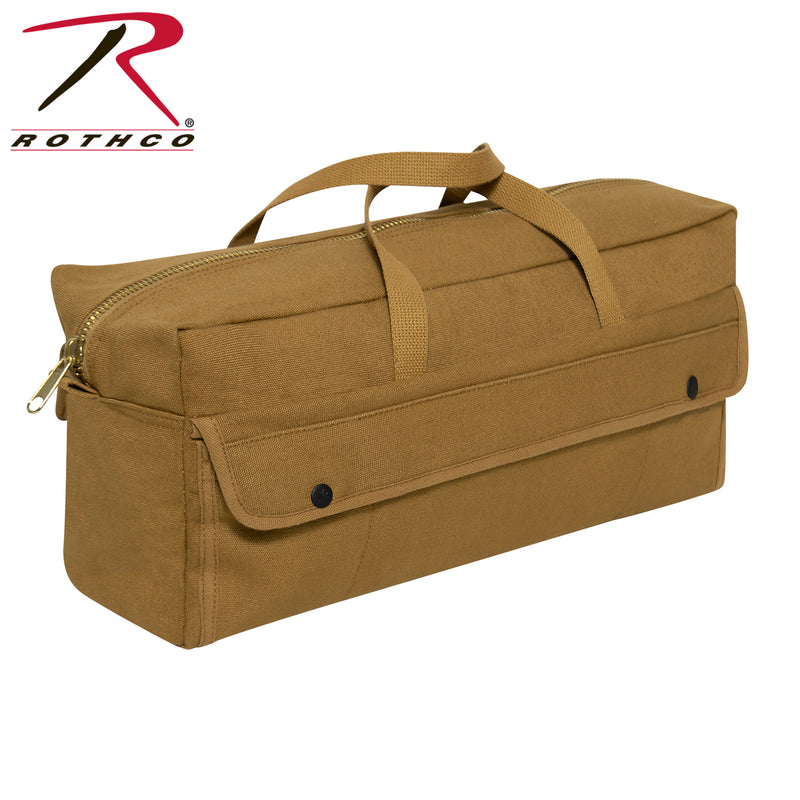 Rothco Canvas Jumbo Tool Bag With Brass Zipper