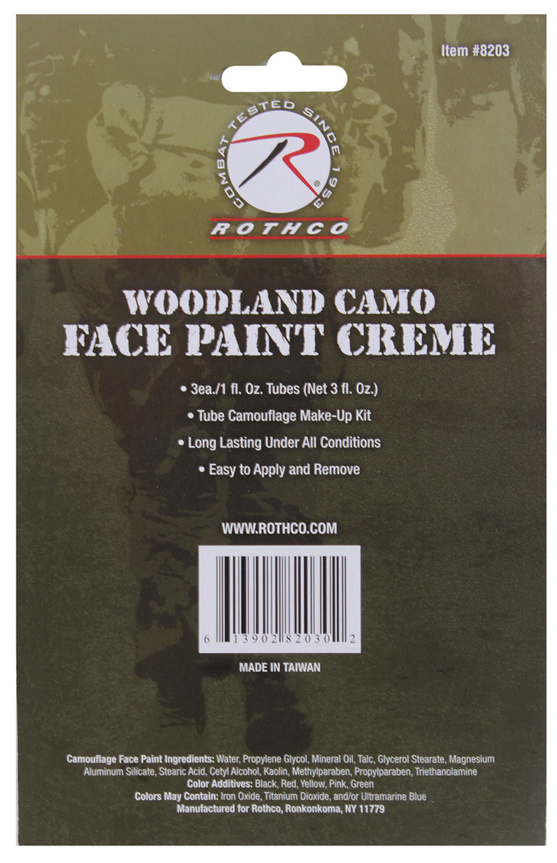 Rothco Camouflage Face Paint Creme