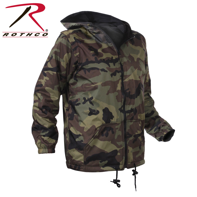Rothco Kids Reversible Camo Jacket With Hood