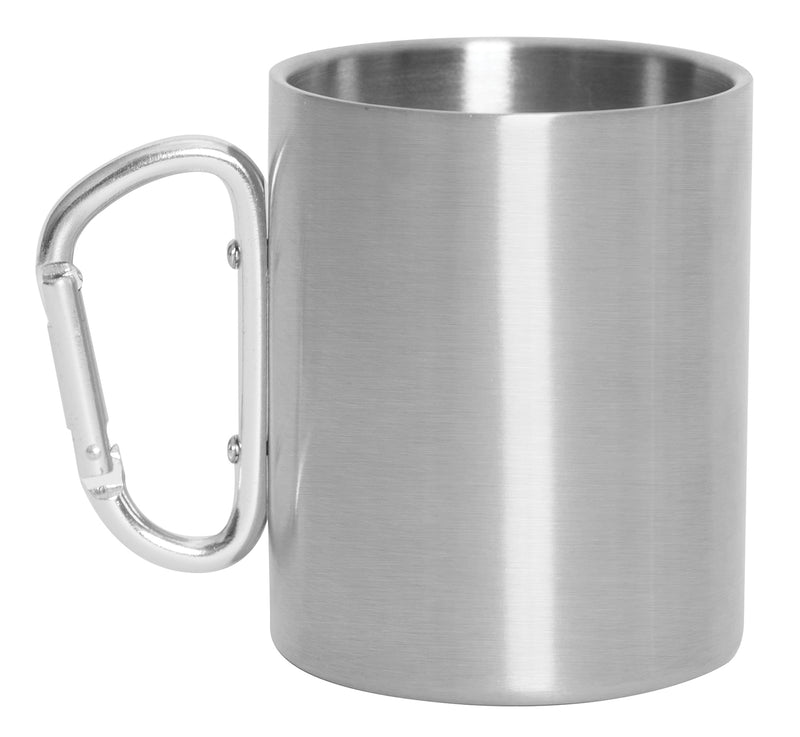 Rothco Insulated Stainless Steel Portable Camping Mug With Carabiner Handle – 15 oz