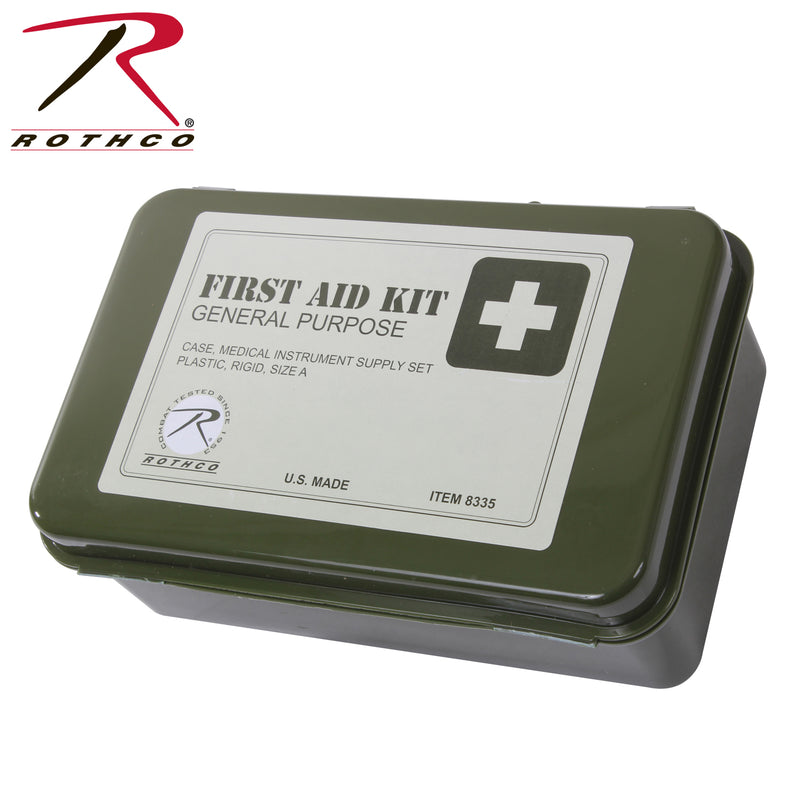 Rothco General Purpose First Aid Kit - Adaptable (No Alcohol Prep Pads or Cold Pack)
