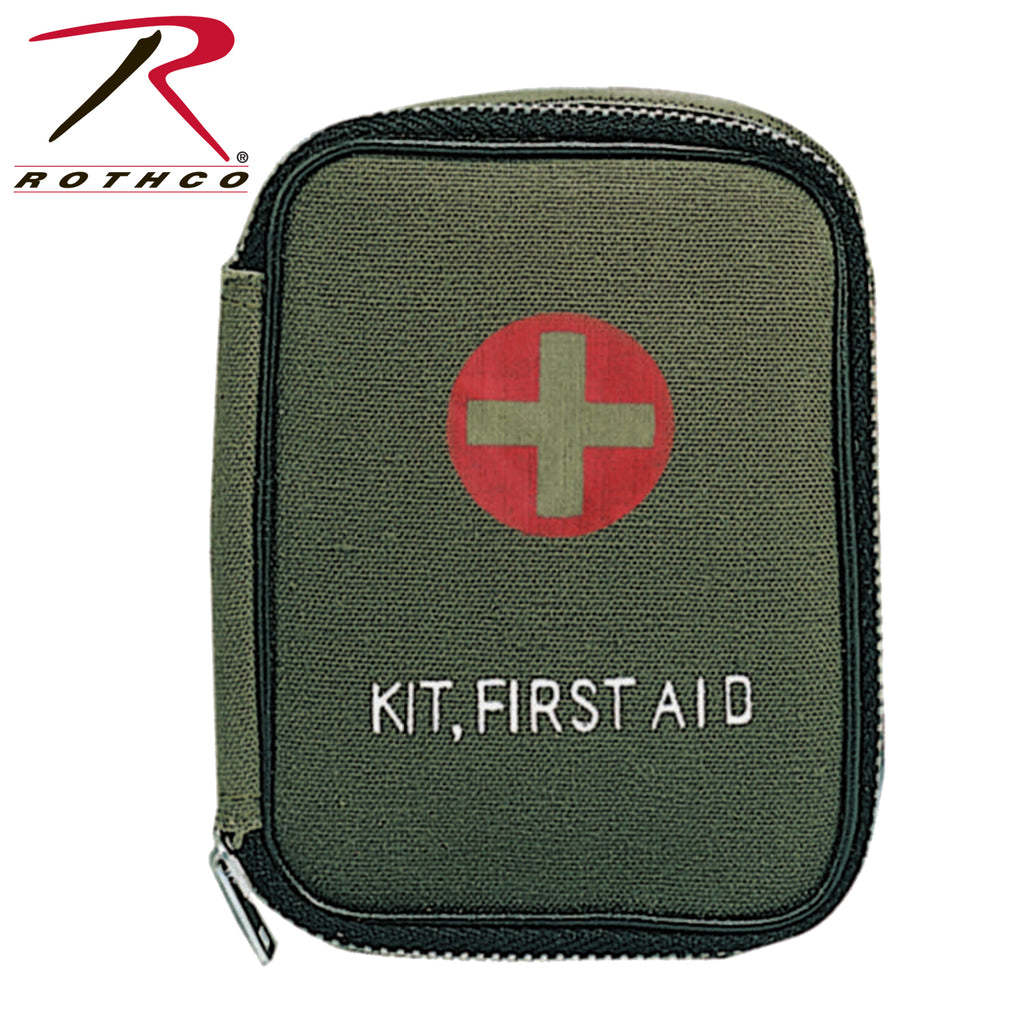 Rothco Military Zipper First Aid Kit Pouch