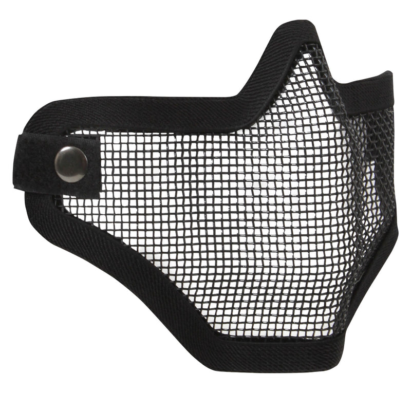 Rothco Carbon Steel Half Face Mask - Black