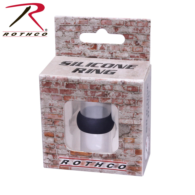 Rothco Black Silicone Ring