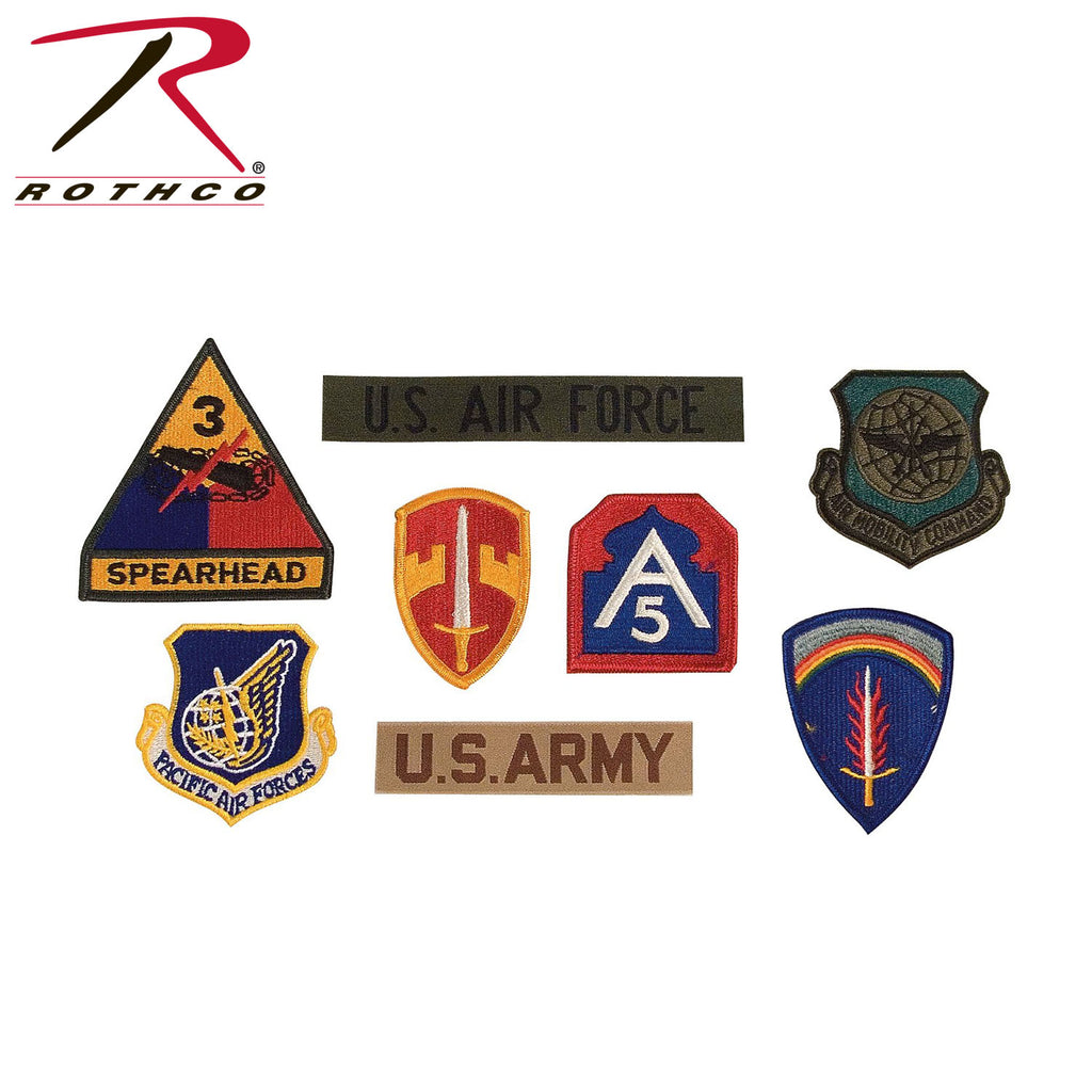 Rothco G.I. Military Assorted Military Patches