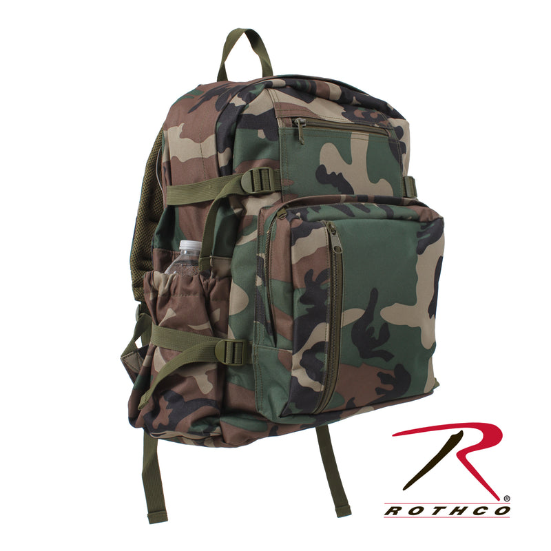 Rothco Woodland Camo Backpack