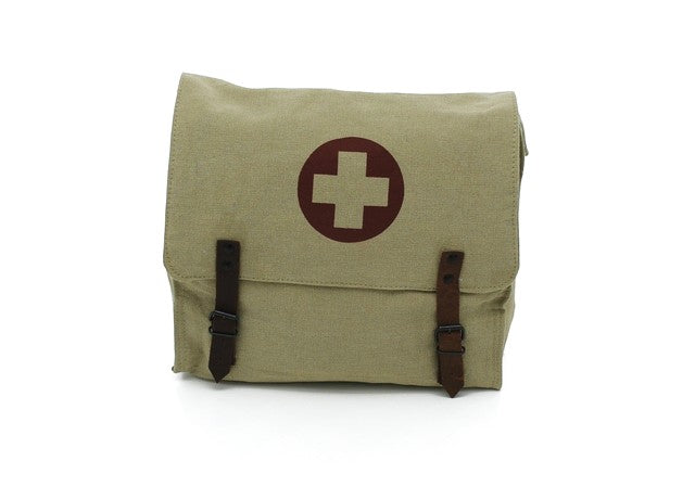 Rothco Vintage Medic Canvas Bag With Cross