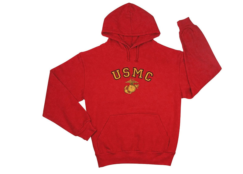 Rothco USMC Eagle, Globe & Anchor Pullover Hooded Sweatshirt
