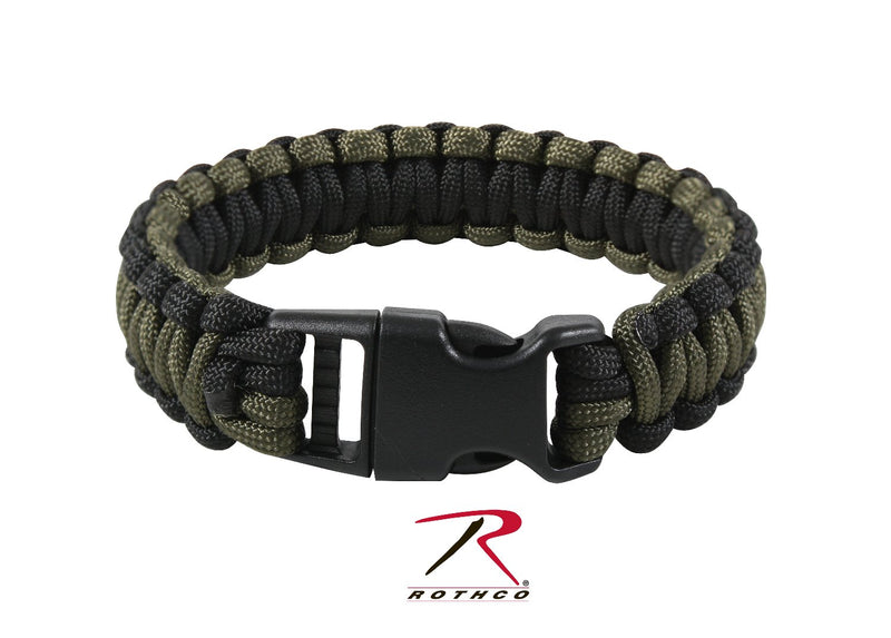 Rothco Multi-Colored Paracord Bracelet