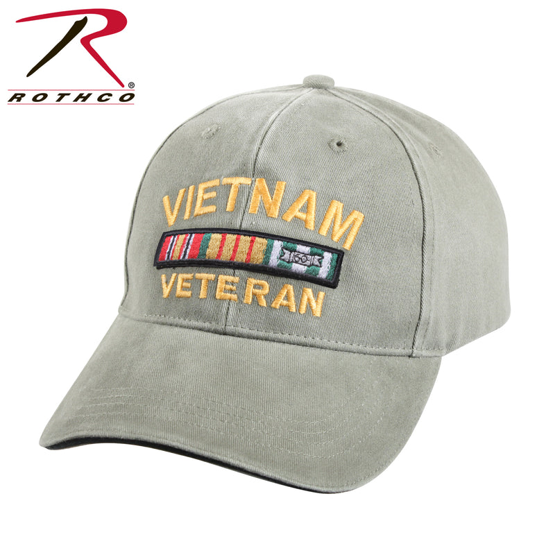 Rothco Deluxe Low Profile Vietnam Veteran Insignia Cap