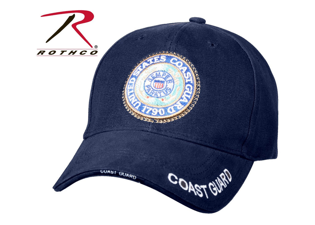 Rothco U.S. Coast Guard Deluxe Low Profile Insignia Cap