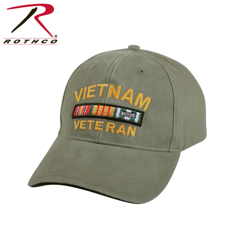 Rothco Vietnam Veteran Deluxe Vintage Low Profile Insignia Cap