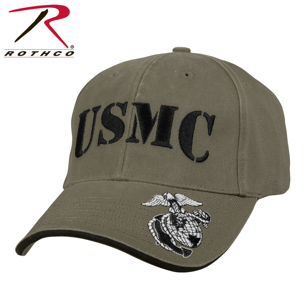Rothco Deluxe Vintage USMC Embroidered Low Pro Cap