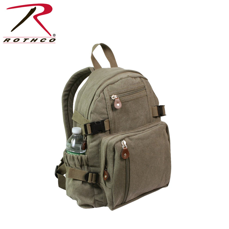 Rothco Vintage Canvas Compact Backpack