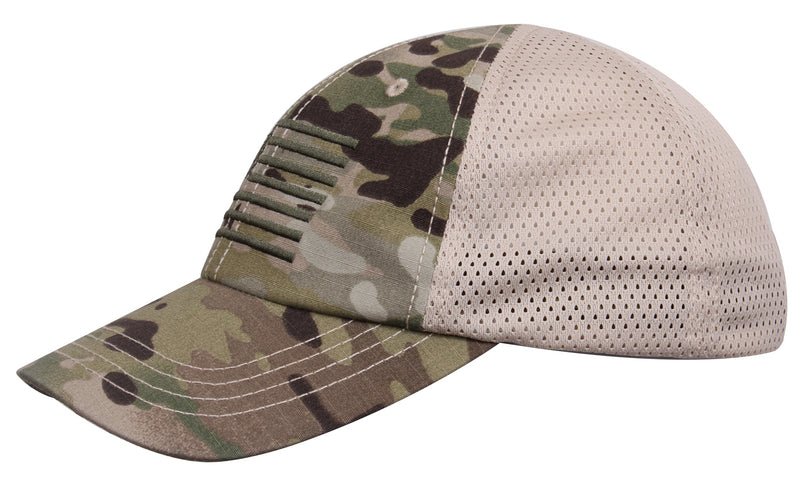 Rothco Tactical Mesh Back Cap With Embroidered US Flag