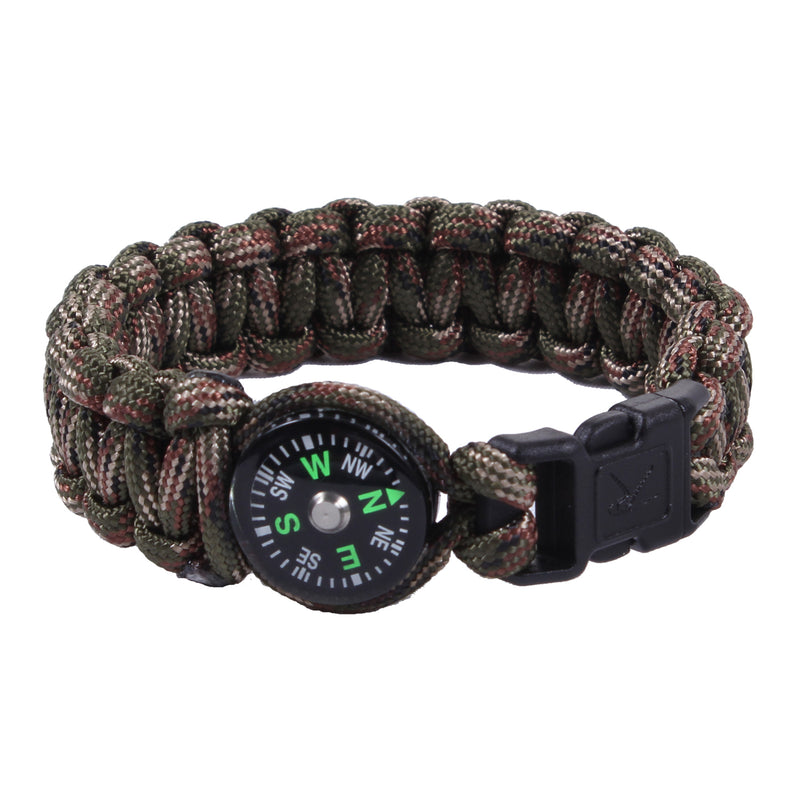 Rothco Paracord Compass Bracelet